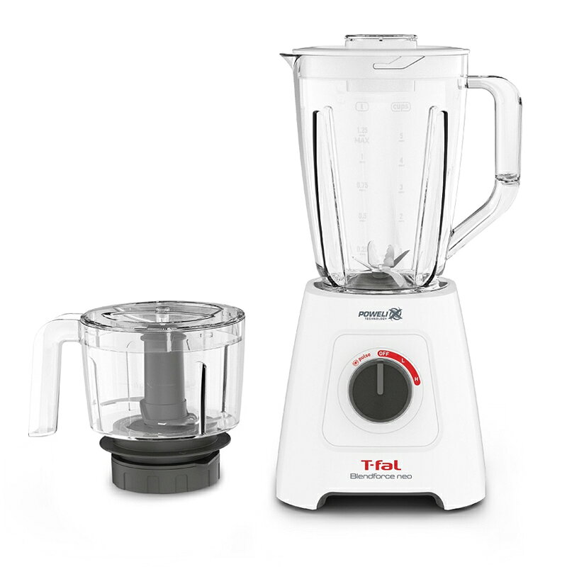 T-fal ティファール ブレンドフォース ネオ パウエリックス マルチ BL42X1JP | 送料無料 ココニアル 1.25L大容量 1250ml ミキサー 6枚刃 チタン ジューサー ブレンダー チョッパー付き チョッパー容量550ml フードプロセッサー 下ごしらえ 氷 アイス 肉 ミンチ 食洗器OK coconial-10008536 家電・便利雑貨のCOCONIAL サンプル画像2