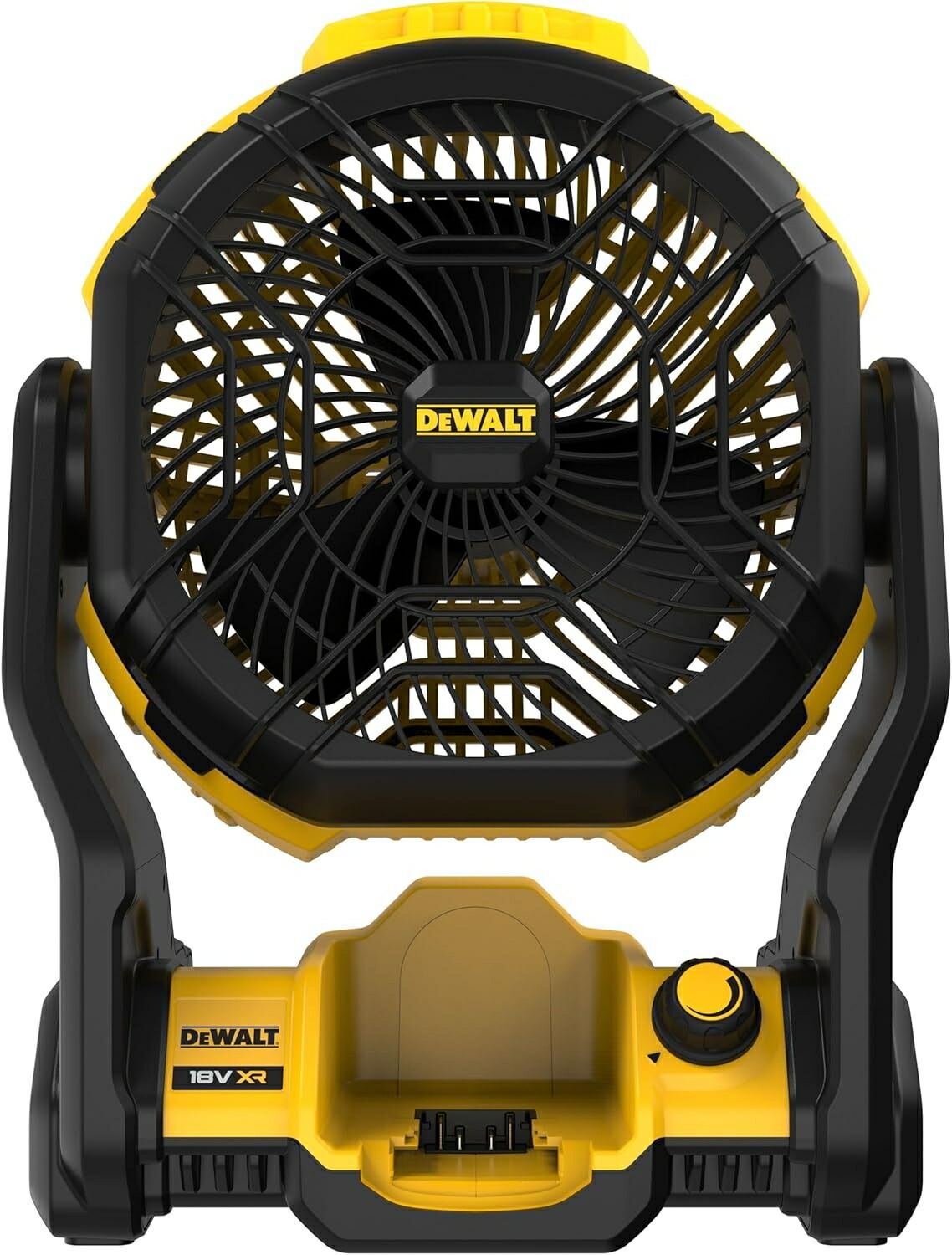 [正規品]デウォルト(DEWALT) ジョブサイトファン DCE512N-XJ 18V XR Li-Ion (本体のみ) 送料無料 コードレス 扇風機 18cm羽根 送風機 ポータブル コンパクト 充電式 バッテリー 18Vシリーズ共通 着脱式 充電池 作業 ガレージ 駐車場 アウトドア ガーデニング 車内