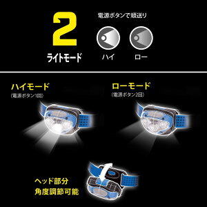 Energizer ヘッドライト 200ルーメン HDA323 | ココニアル ヘッドランプ 防災 登山 釣り 散歩 アウトドア 懐中電灯 エナジャイザー通販格安セール情報 楽天 通販