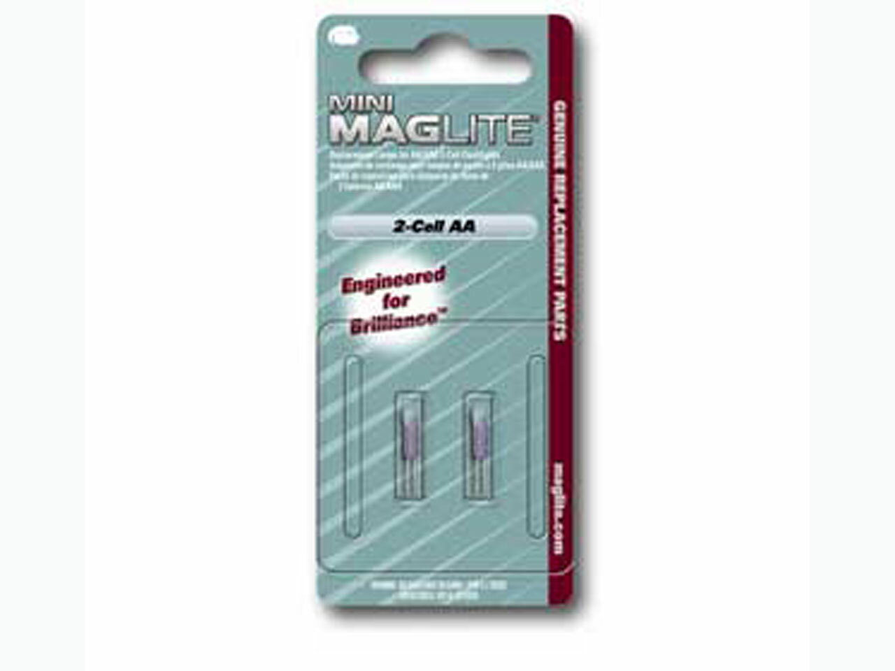 【正規品】Mini Maglite AA用交換球 2個セット LM2A001 替球 ミニマグライト専用