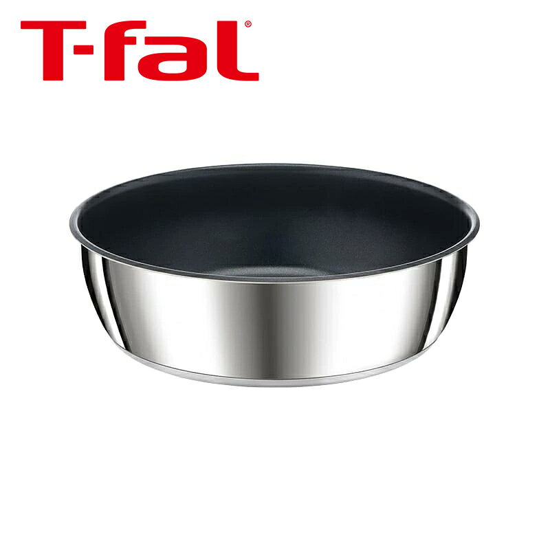 乐天商城 - T-FAL ティファール インジニオ・ネオ IH対応 ステンレス・アンリミテッド ソテーパン24cm シルバー L97135 取っ手 取れる コーティング お知らせマーク こびりつきにくい 長持ち ワンタッチ着脱 コンパクト 食洗器 冷蔵庫 正規品 L97135 3168430357716