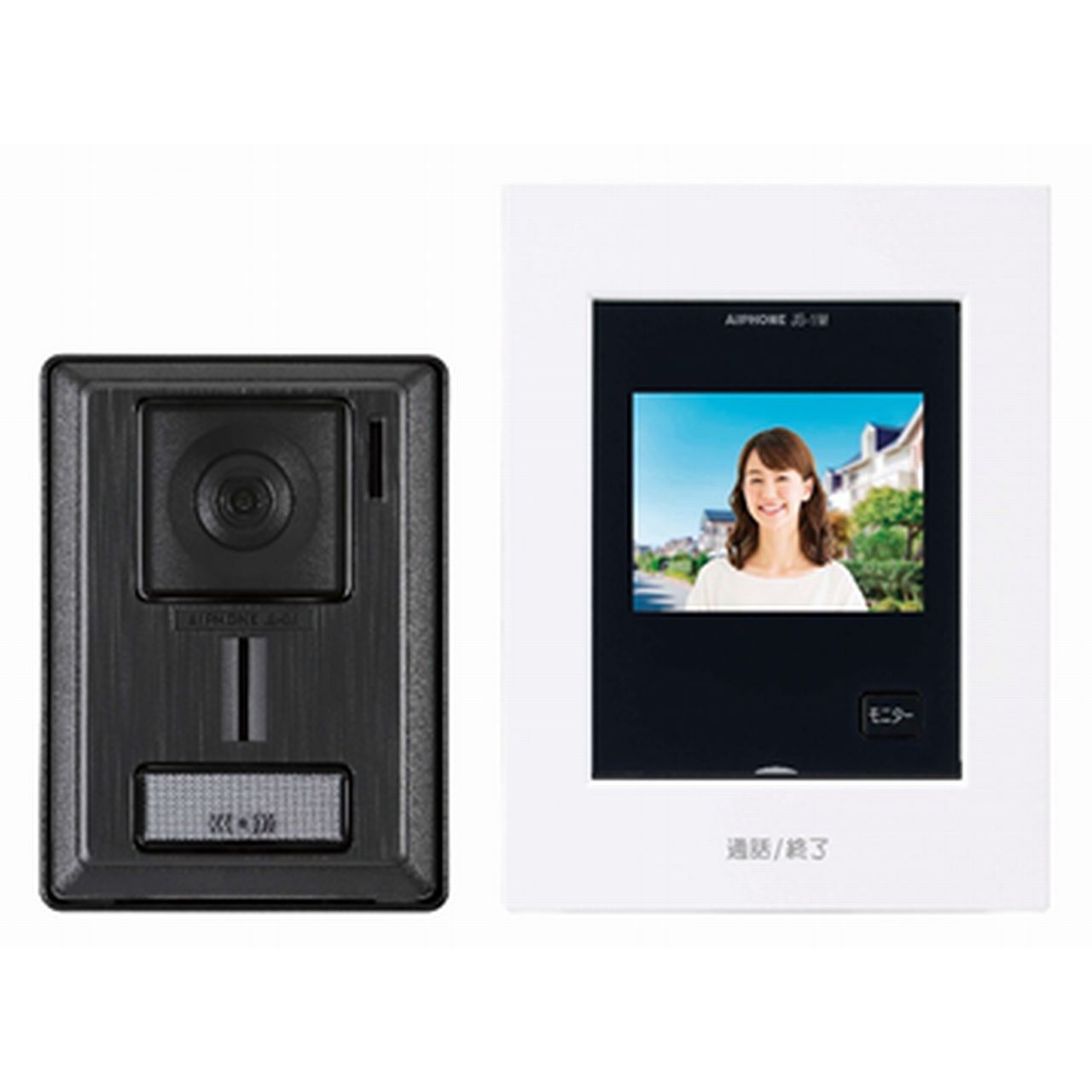 アイホン テレビドアホンセット スノーホワイト KL55 正規品 KL-55 4968249534198