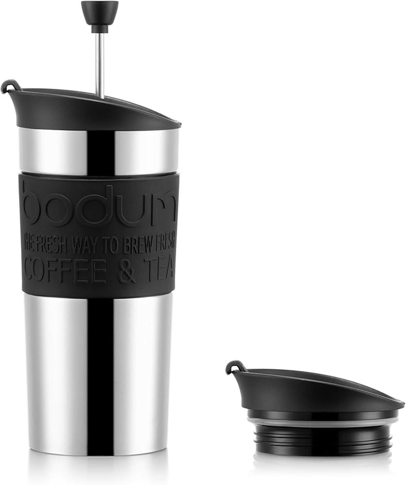 乐天商城 - ボダム トラベルプレスセット350ml ステンレス ブラック K1106701 正規品 K11067-01 699965062354