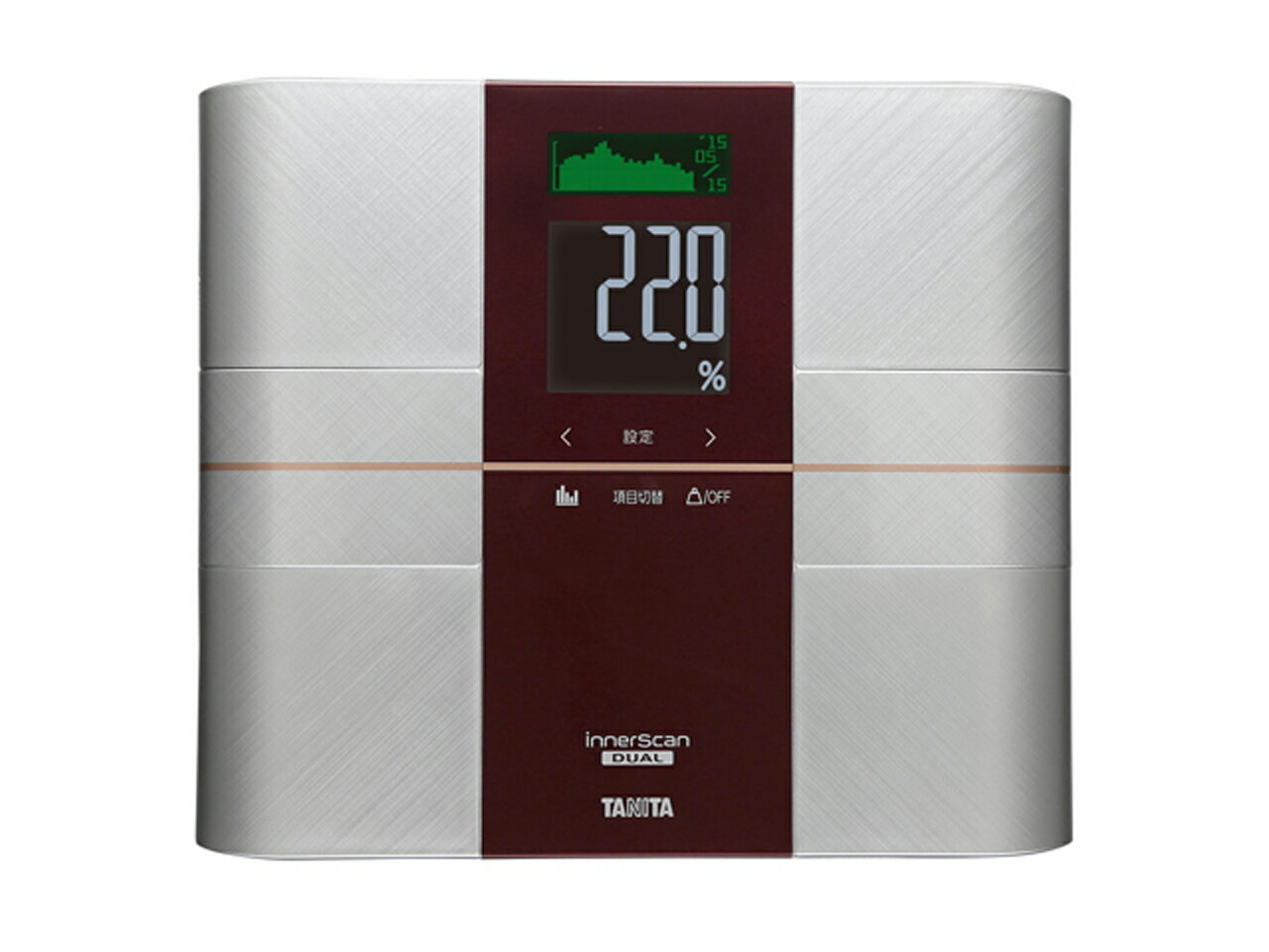 【在庫処分特価】タニタ 体組成計 50g単位 インナースキャンデュアル RD-501/RD RD501RD 送料無料 乗るピタ 体脂肪計 体重計 おしゃれ 高級 おすすめ アスリート ギフト 日本製 体脂肪率 筋質 筋肉量 内臓脂肪 基礎代謝 推定骨量 BMI 立てかけ 収納 TANITA