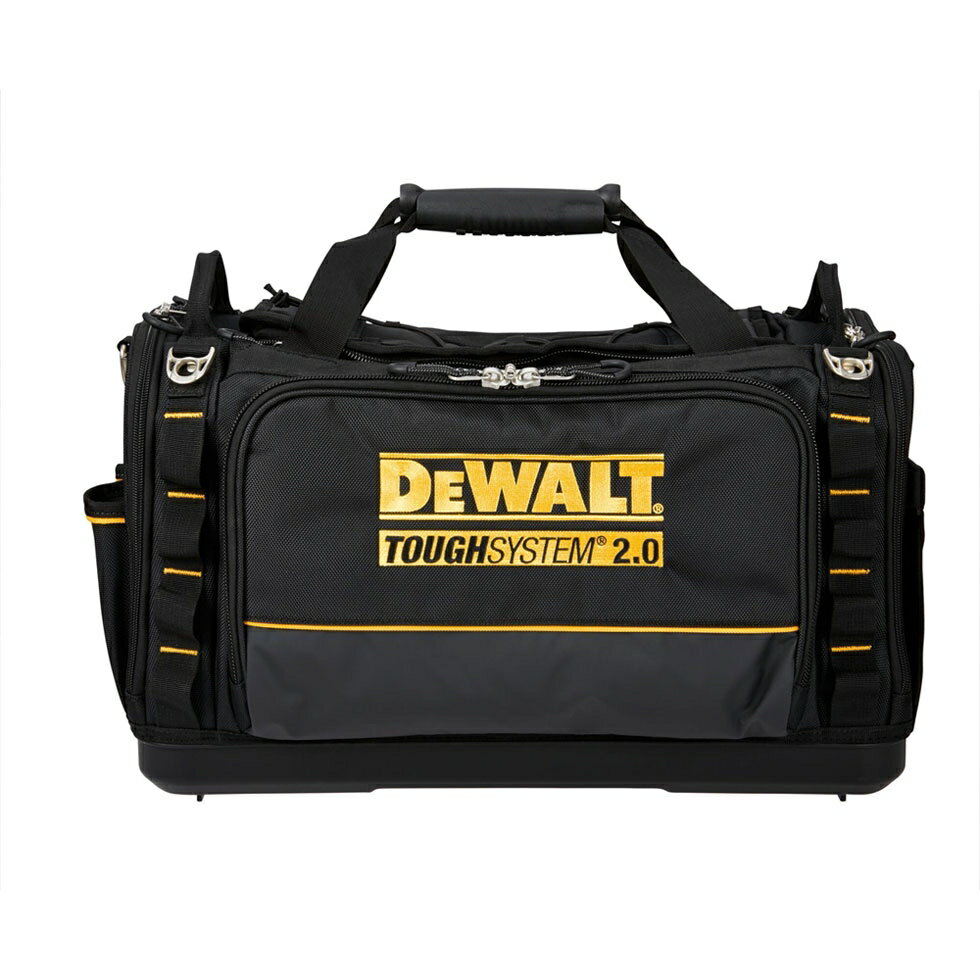 乐天商城 - デウォルト(DEWALT) タフシステム2.0 ツールバッグ DWST83522-1 正規品 DIY バッグ 工具箱 ツールボックス 防塵防水 道具 頑丈 収納 DWST83522