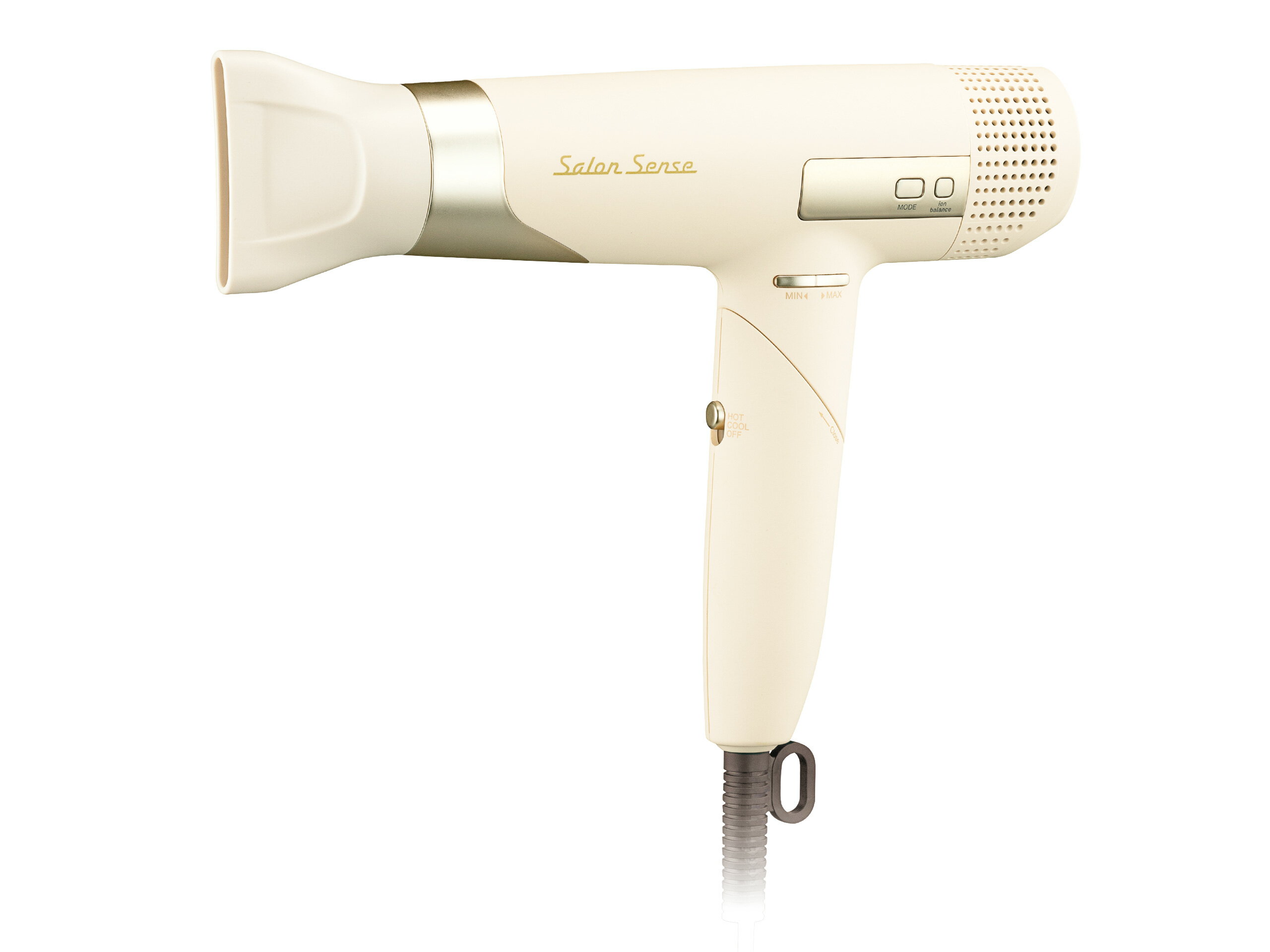 Rakuten - [在庫処分]サロンセンス BLDC ハイスピードイオンバランスドライヤー KHD-9970/C アイボリー 正規品 ヘアドライヤー コンパクト おしゃれ 折りたたみ KHD9970C||