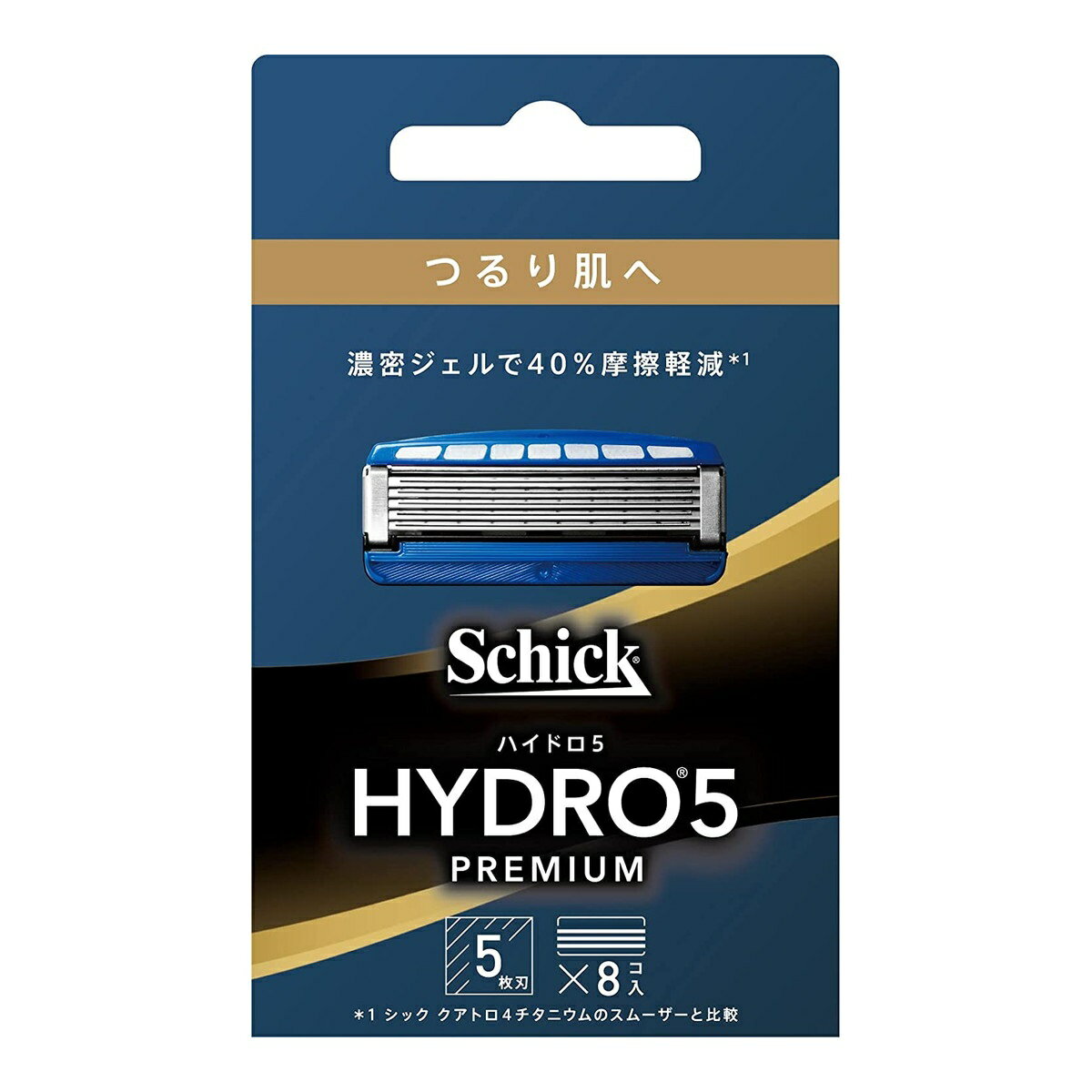 Schick シック ハイドロ5 プレミアム つるり肌へ 【替刃 8個入】