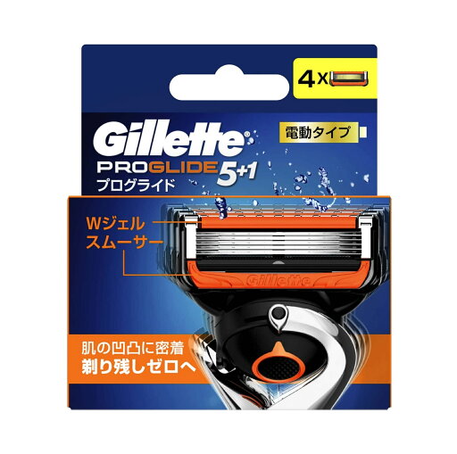 ジレット プログライド 電動タイプ 替刃 4個入 (gl04) ジレット プログライド 電動タイプ 替刃 4個入 (gl04)
