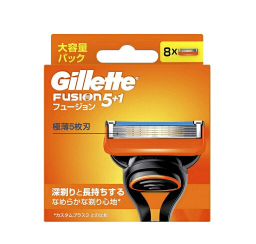 ジレット フュージョン 替刃 8個入 (gl08) ジレット フュージョン 替刃 8個入 (gl08)