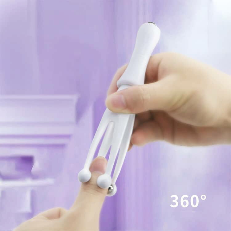 ハンドマッサージローラー 360度 スチールボール 指マッサージ器 指マッサージ器 ...