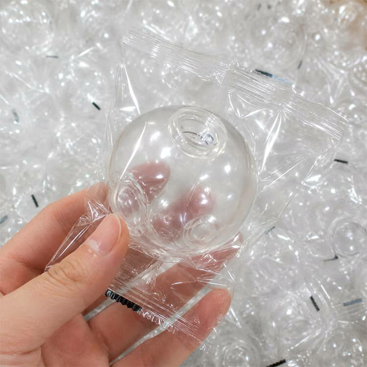 スクイーズの皮 TPR素材 DIYスクイーズ 6cm 自由充填 オリジナルスクイーズ作り 5cm DIY玩具 13個セット 透明スクイーズ 手作りスクイーズキット ぷにぷに もちもち 握る玩具 感触おもちゃ スクイーズボール 空ボール ジェル ビーズ 充填可能 coconut1992-10004775 ココナッツカンパニー サンプル画像2