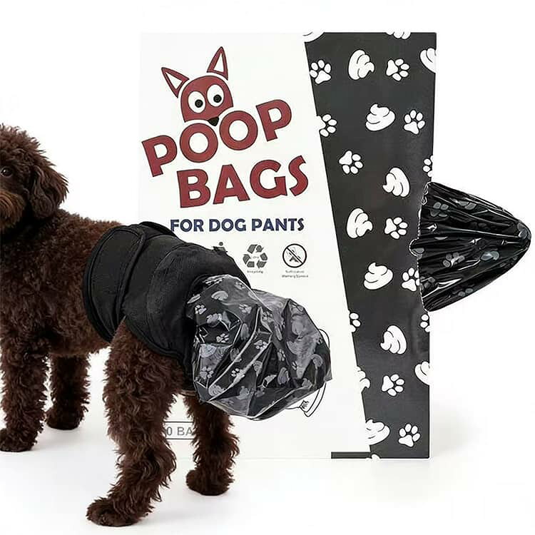 中型犬 犬 犬 介護 犬用 漏れない ズレない おむつカバー マナーパンツ おもらし カバー 小型犬 ごみ袋50枚付き 大型犬 うんちキャッチ 老犬 シニア 犬用 高齢マナーベルト サニタリーパンツ うんち処理 介護マナーベルト マーキング対策 coconut1992-10005037 ココナッツカンパニー サンプル画像2
