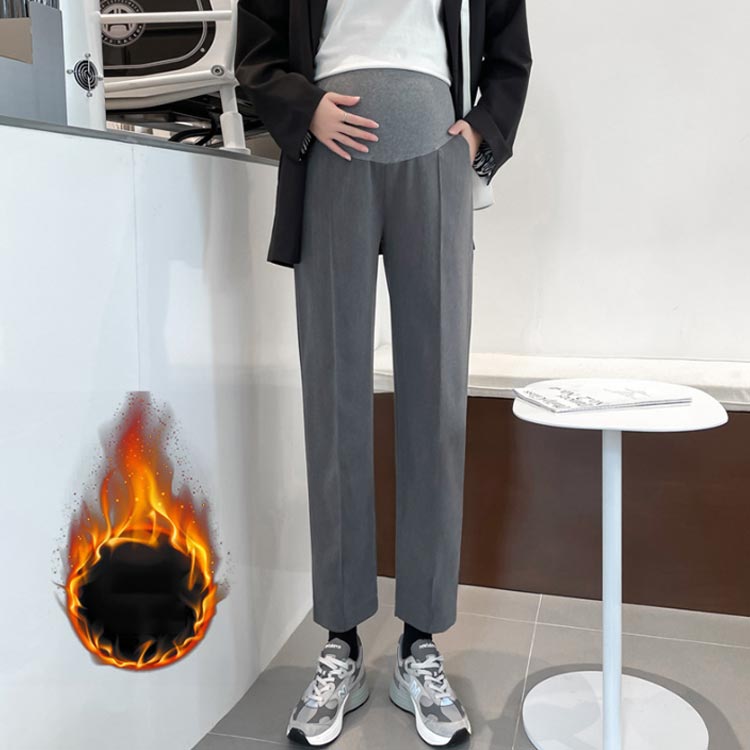 マタニティパンツ 仕事 テーパードパンツ マタニティ スラックス レディース ロングパンツ 体型カバー ハイウェスト きれいめ ボトムス フォーマル ゆったり 大きいサイズ 秋 冬 M L XL 2XL 3