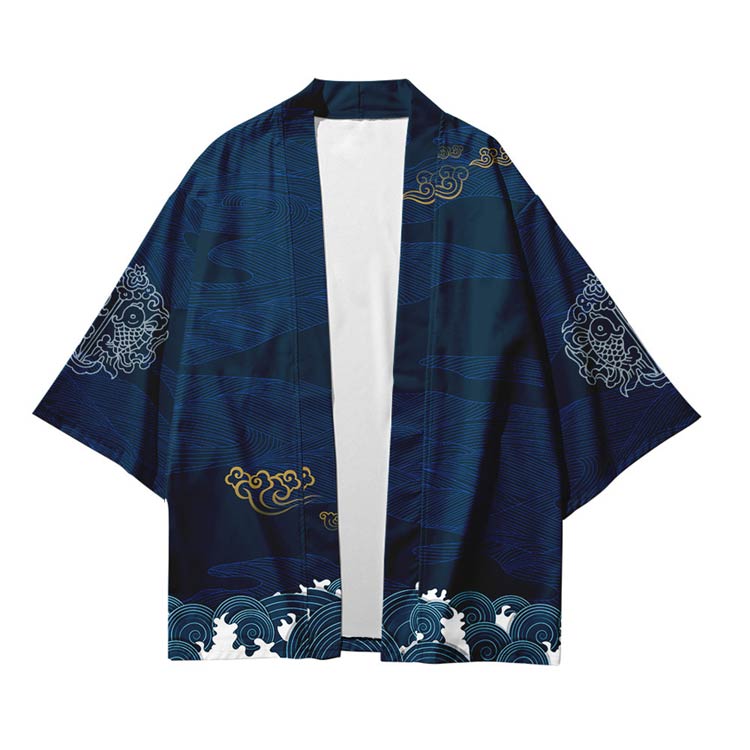送料無料 法被 ツル 桜 夏祭り 法被 ハッピ 大人 子供 キッズ 寺 神社 和柄 羽織り 和装 カーディガン 浴衣 着物 はっぴスタイル お祭り衣装 半纏 半被 半天 袢天 羽織 個性的 イベント はんてん 大人用 子供用 男女兼用 かっこいい かわいい 100cm 110cm 120cm 130cm 3