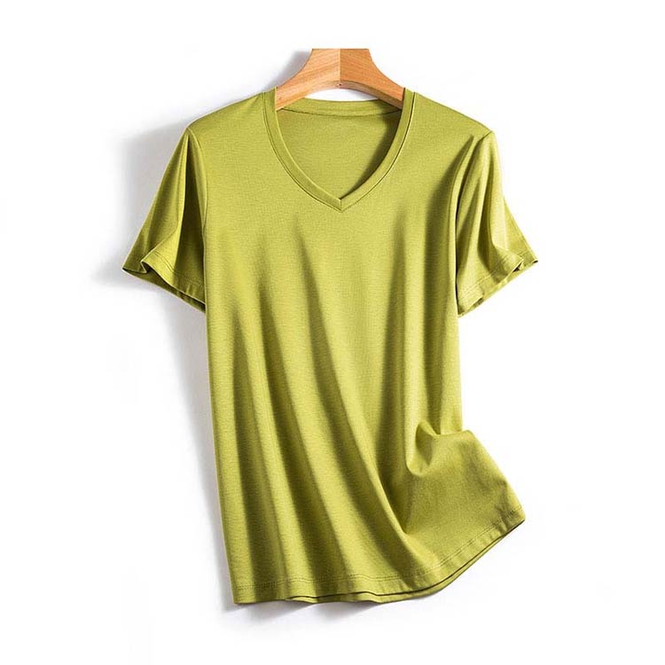 tシャツ レディース ひんやり 接触冷感 tシャツ 半袖 レディース 半袖tシャツ 綿 シルク vネック トップス おしゃれ カットソー 冷感 快適 涼しい 着回し 無地 きれいめ レディース 体型カバー 大きいサイズ 20代 30代 40代 50代 60代 春 夏 秋