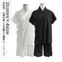 肌襦袢 夏用 浴衣 メンズ レディース 半襦袢 夏用 半衿付き tシャツ 2点入り 上下セット メンズ レディース ステテコ 衿付き インナー 半袖 ショートパ...