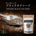 オーガニック ブラック チアシード 250g 有機JAS チヤシード ちあしーど organic black chia seeds