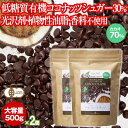 有機カカオ70％ チョコチップ 500g 2袋 ペルー産 クーベルチュール 有機JASオーガニック 有機ココナッツシュガー カカオ70%以上 チョコレートチップ チョコレート