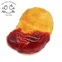 食品サンプル 食べ物 キーホルダー 食べちゃいそうな チキンナゲット ストラップ