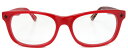 RED / RED BORDER LENS color:CLEAR 可視光線透過率:88% オーバル&スクエアー両方の雰囲気を漂わせるモデル。オールマイティーな活躍を約束!BAROQUE （recs-f30-04）