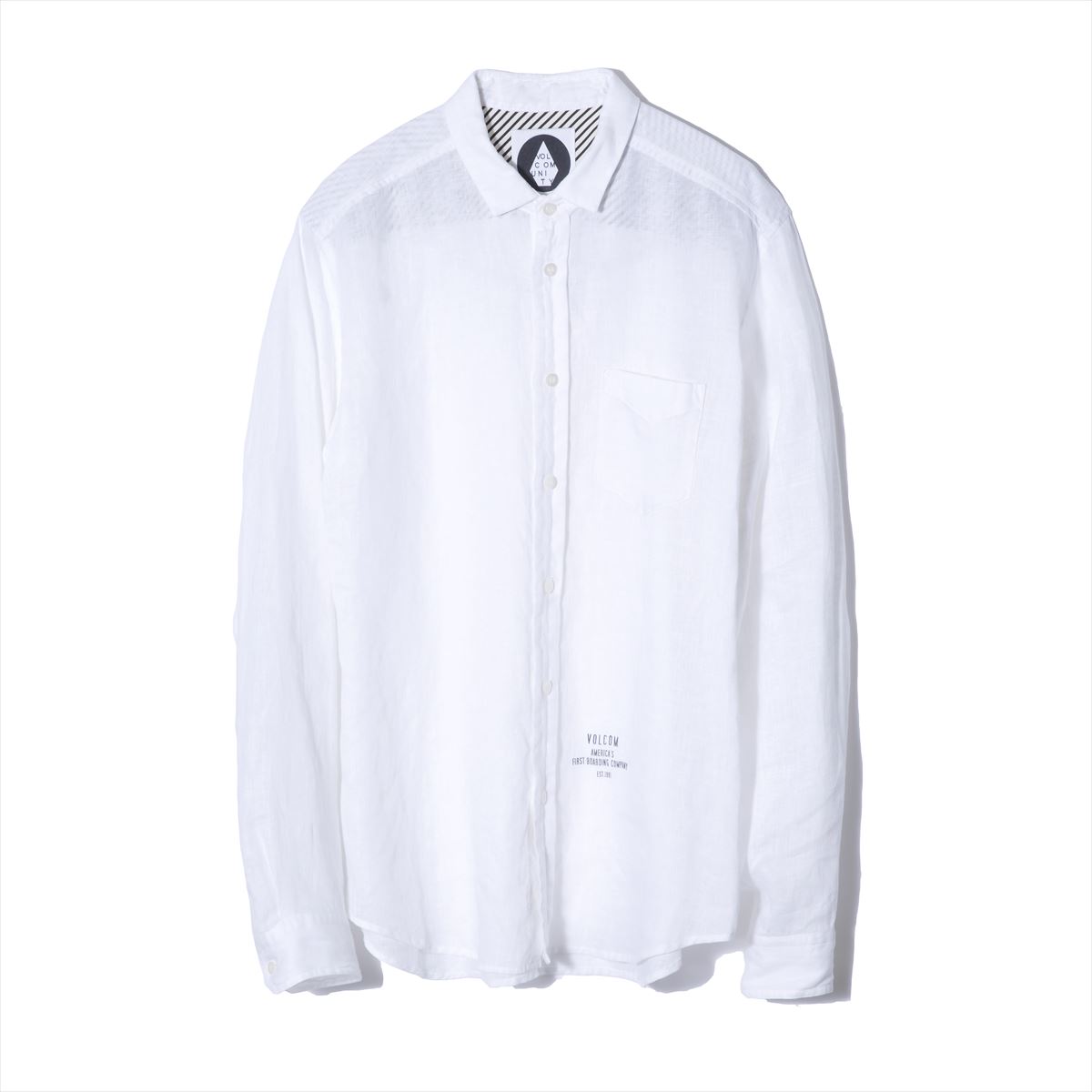VOLCOMUNITY(ボルコミュニティー)F-LINEN SHIRTS L/S(シャツ)