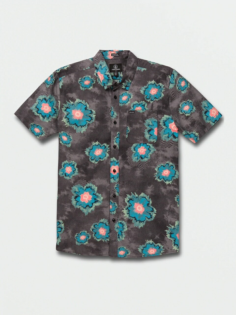 ボルコムMEDAL PETAL SHORT SLEEVE SHIRT - BLACKA0422207