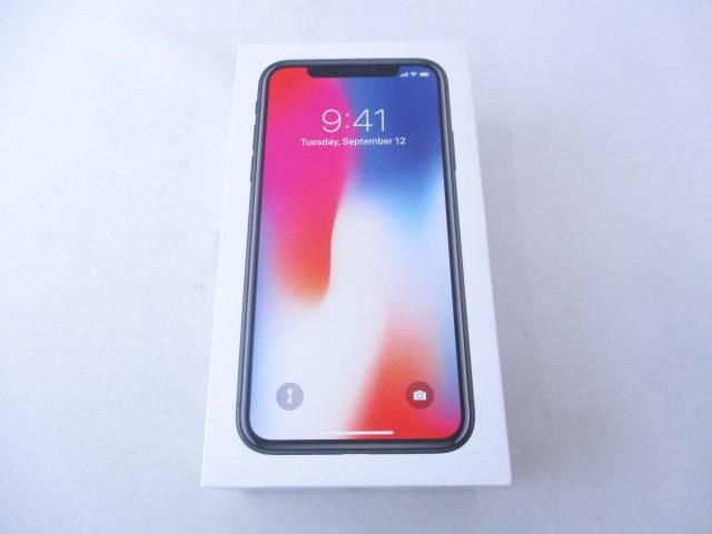 中古品 iPhoneX MQC12J/A 256GB SIMフリー バッテリー最大81%