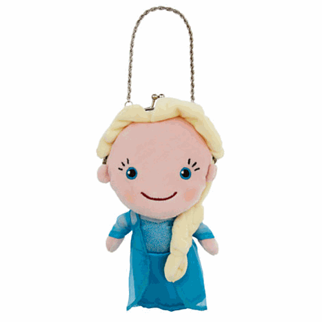 Disney(ディズニー)Elsa Plush Purse - Frozenエルサぬいぐるみ 財布