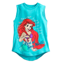 Disney(ディズニー)Ariel Tank Tee for Girlsアリエル タンクトップシャツ 5/6(4〜6才)身長106.6〜121.9cm