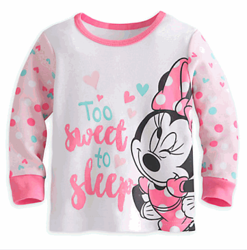 Disney(ディズニー)Minnie Mouse PJ PALS for Babyミニーマウスのパジャマ 12-18M(日本サイズ12-18ヶ月 68.5cm-78.7cm)