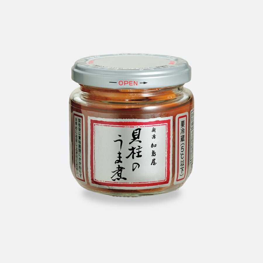 【新潟加島屋】 加島屋 貝柱のうま煮 160g 中瓶 クール便 帆立 ホタテ 貝柱 帆立貝柱 ホタテの貝柱 おにぎり 具材 送料無料 ギフト 内祝のサムネイル