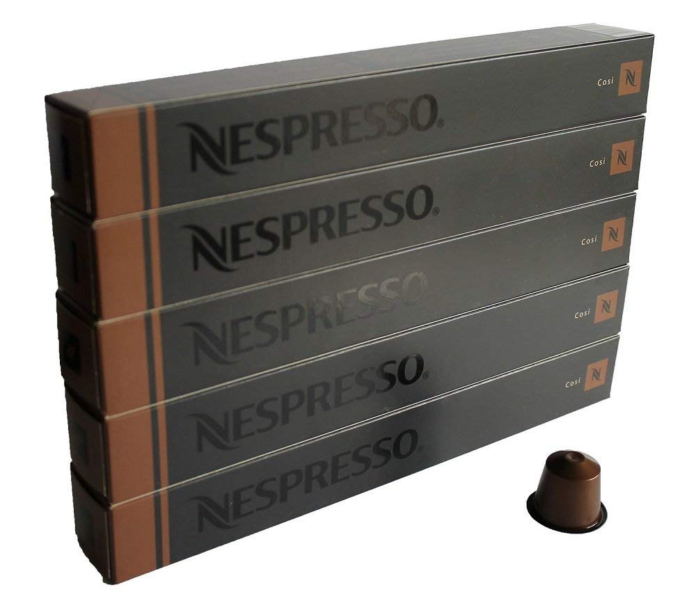 Nespresso ネスプレッソ コズイー 1本 10個入x 5本 合計 50 カプセル