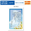 【暑中見舞い ハガキ】 官製ハガキ 印刷 フルカラー 4枚から 差出人 校正確認無料 残暑見舞い はがき 葉書 挨拶状 メール便 送料無料 選べる挨拶文 書体 s-t011k