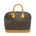 アルマ LOUIS VUITTON (ルイ・ヴィトン) アルマ モノグラム M51130 カデナ・鍵付き ハンドバッグ PVC レザー ブラウン レディース