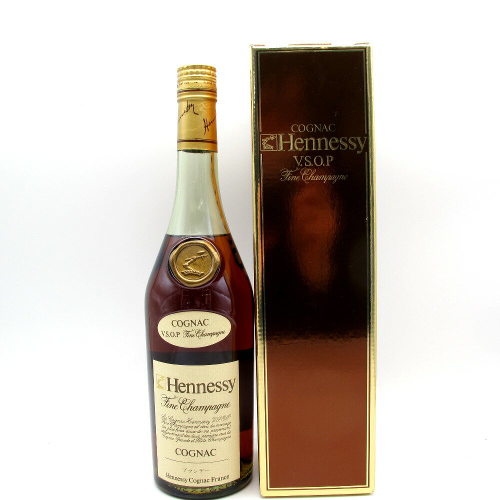 Hennessy (ヘネシー) ブランデー VSOP Fine Champagne COGNAC 旧ボトル コニャック 700ml 40 洋酒 古酒 未開栓