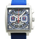 タグホイヤー モナコ 腕時計（メンズ） TAG HEUER (タグホイヤー) モナコ キャリバー ホイヤー02 クロノグラフ CBL2182.FT6235 自動巻き MONACO 未使用品