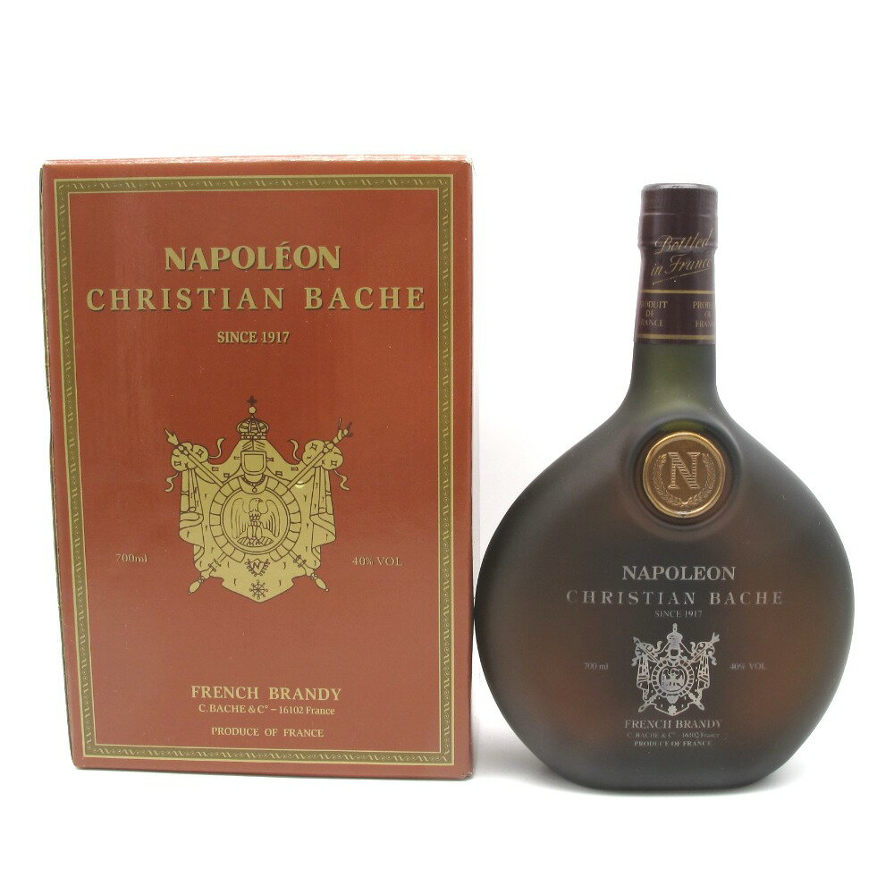 ブランデー クリスチャンバッハ ナポレオン CHRISTIAN BACHE NAPOLEON フレンチブランデー 700ml 40% 洋酒 古酒 未開栓【中古】
