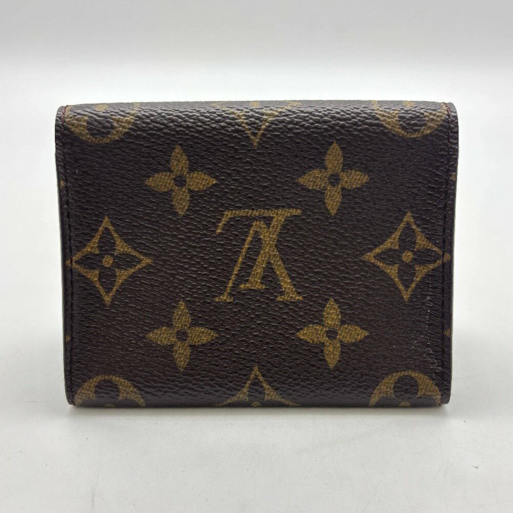 LOUIS VUITTON (ルイ・ヴィトン) カードケース アンヴェロップカルトドゥヴィジット 名刺入れ PVC レザー ブラウン モノグラム M62920