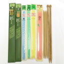Clover (クロバー(手芸用品)) 編針 棒針 8点セット 匠 ラブ 4本針 編み物 竹 プラスチック【中古】