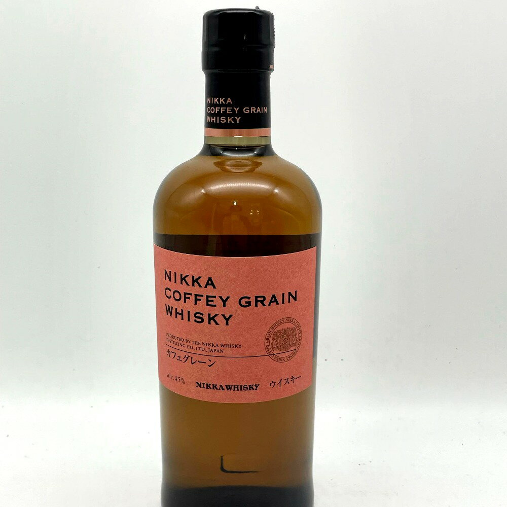 Nikka Whisky (ニッカウヰスキー) ウイスキー カフェグレーン COFFEY GRAIN シングルグレーン 宮城峡蒸留所 カフェ式連続式蒸留機 ジャパニーズウイスキー 箱なし 700ml 45% 未開栓 店頭引取りのみ エルパプラス店