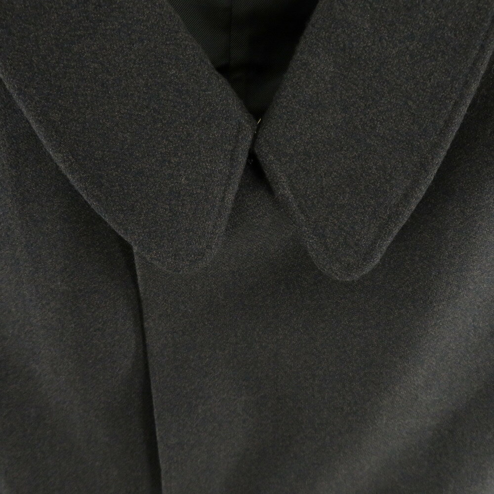 着物コート 男性用 角袖コート ウール・ポリエステル 黒茶色 男物和装コート 防寒 メンズ着物用 身丈101cm