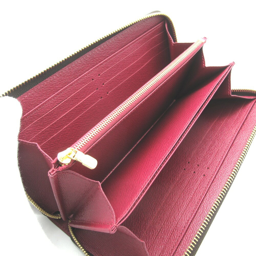 LOUIS VUITTON (ルイ・ヴィトン) 長財布 M41895 ジッピーウォレット モノグラム PVC フューシャ ピンク レディース 未使用品