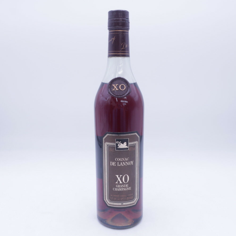 ブランデー DE LANNOY (ドゥ・ラノワ) XO COGNAC コニャック 700ml 40% 洋酒 古酒 未開栓 未使用品
