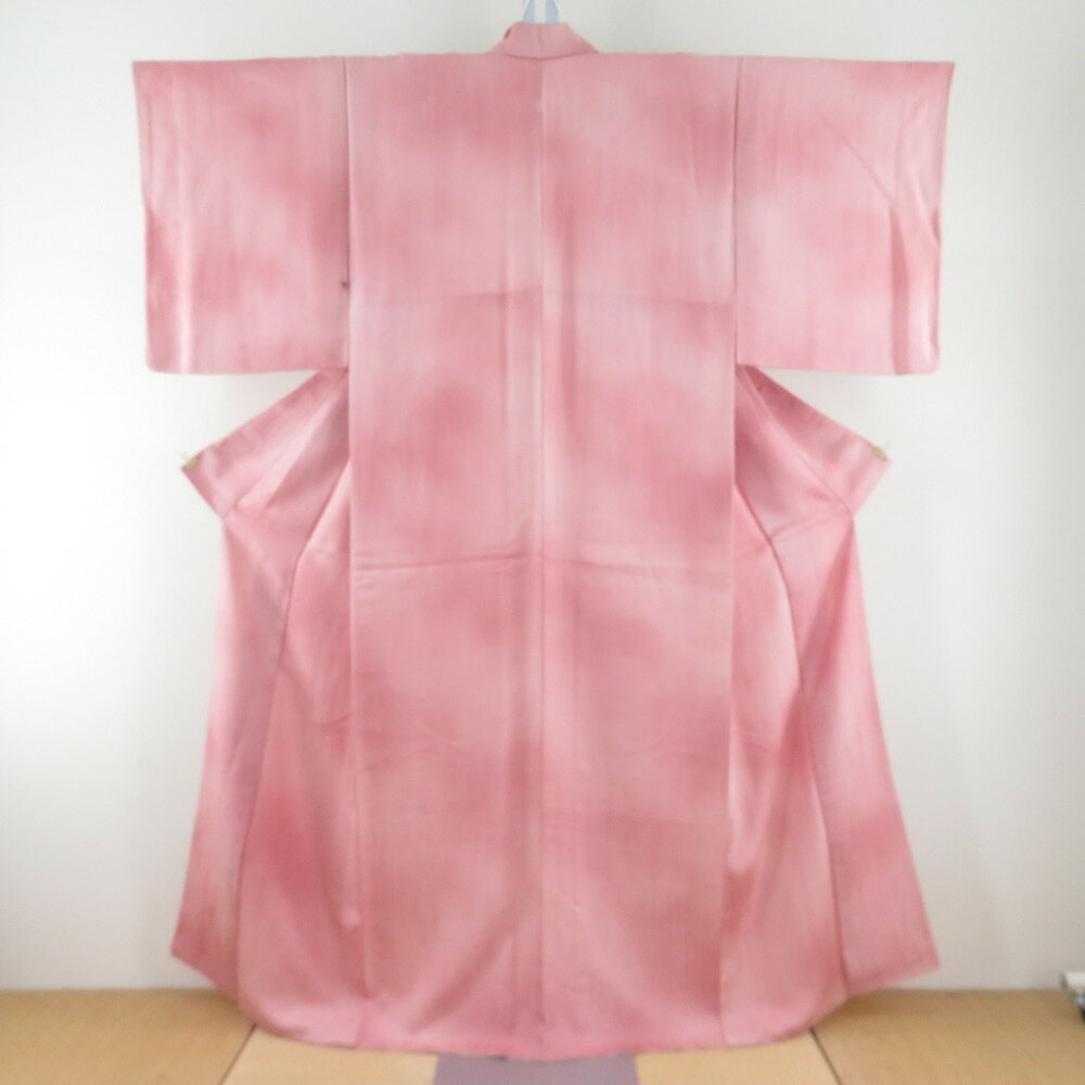 楽天市場】着物 サーモンピンク 無地の通販