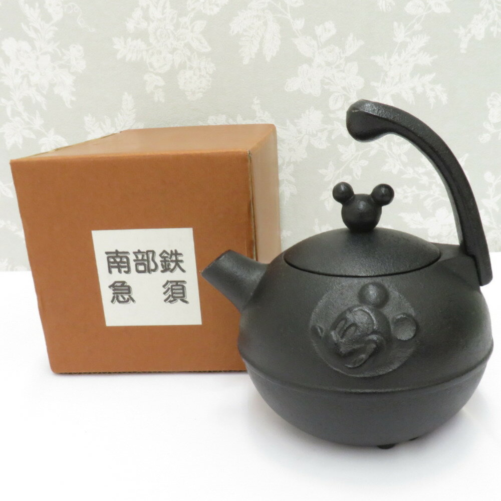 ◇南部鉄瓶 鍋元の急須 鉄製 煎茶道具 茶器◇中古・送料込み◇