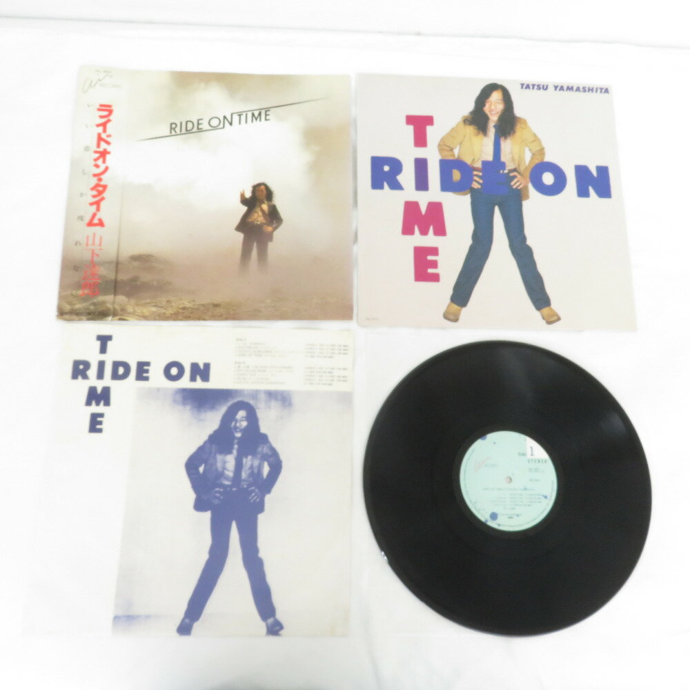 レコード 山下達(dá)郎 TATSURO YAMASHITA RIDE ON TIME