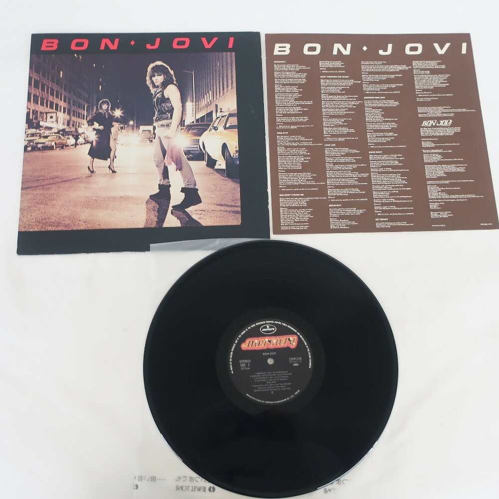 レコード BON JOVI/ You Give Love A Bad Name 動作未確認