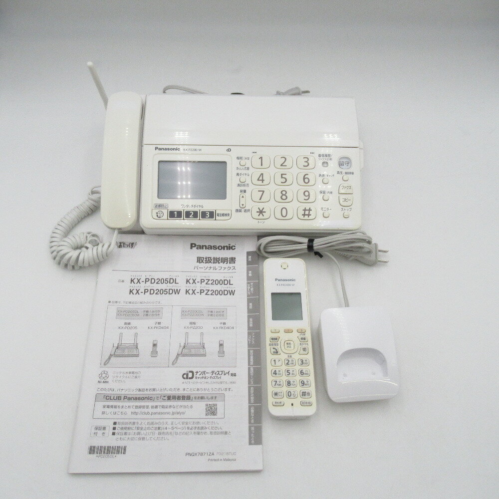 Panasonic (ѥʥ˥å) ӥ󥰲 ѡʥեåKX-PZ200-W