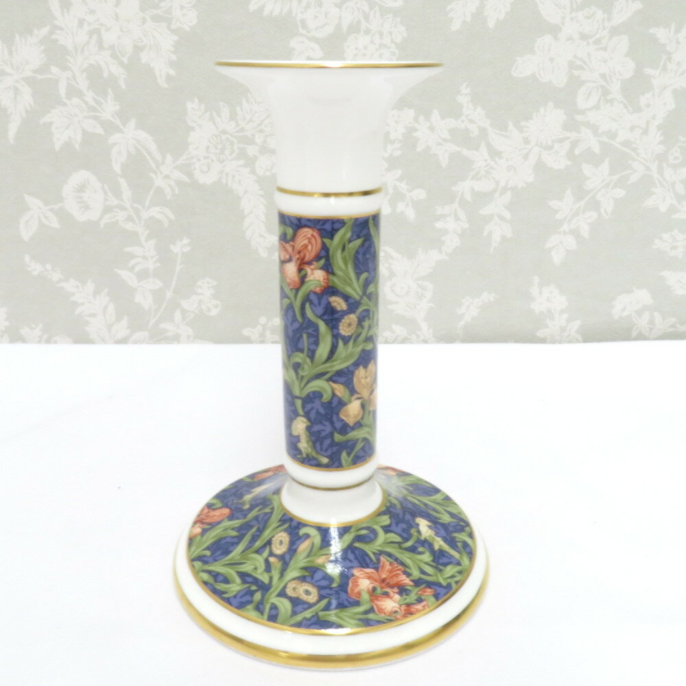 NIKKO (ニッコー) インテリア V&A ヴィクトリア&アルバート博物館 ウィリアム・モリス キャンドルホルダー キャンドルスタンド 燭台 蝋燭立て IRI...