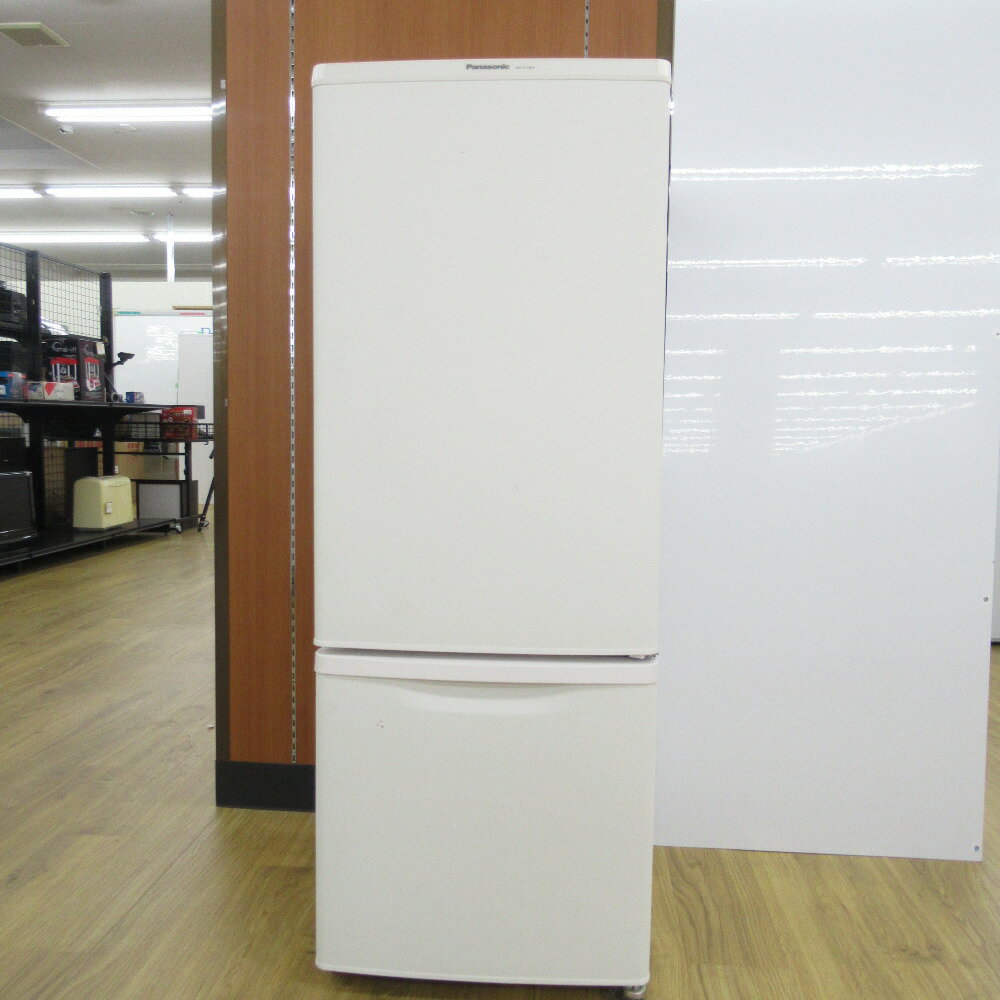 Panasonic (パナソニック)冷蔵庫168L NRB17BWマットバニラホワイト2018年製 洗浄・除菌済み